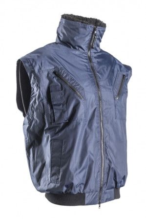 Blouson ZEFLY Bleu 100% polyester, XXL