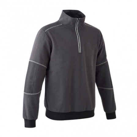 ORCKA Pull Softshell Anthracite taille L