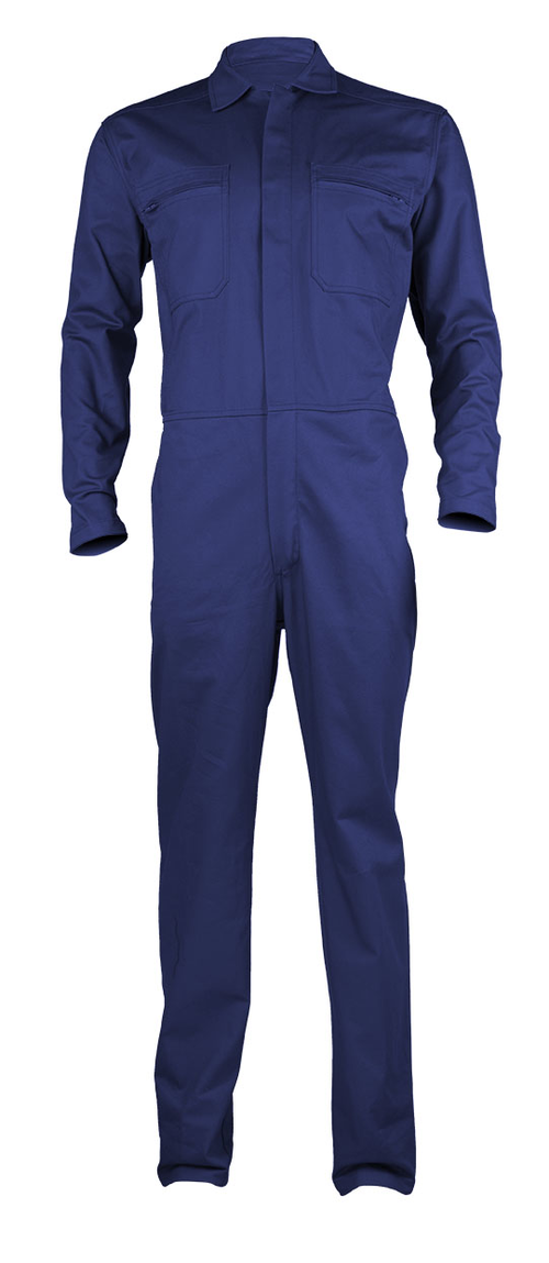 PARTNER Combinaison bleu royal coton 280g/m2 L