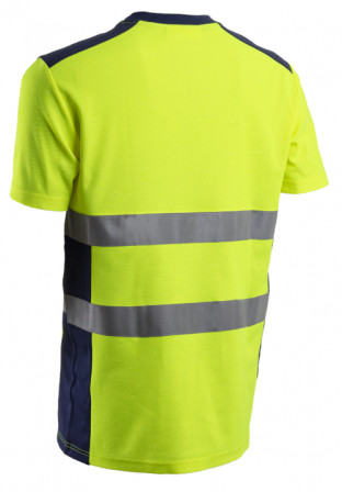 NEKKI T-shirt Manches courtes Jaune HV Marine taille 00L