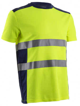 NEKKI T-shirt Manches courtes Jaune HV Marine taille 00L