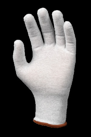 Gants EUROLITE 1EST70 J13 polyester carbon non enduit T11