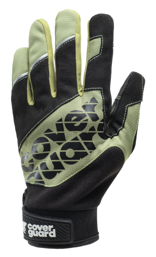 Gants  EUROLITE MX200 mécanique dextérité, noir vert T7