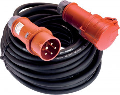 Câble rall. CEE 10m 16A I P44, H07RN-F5G2,5, 400V