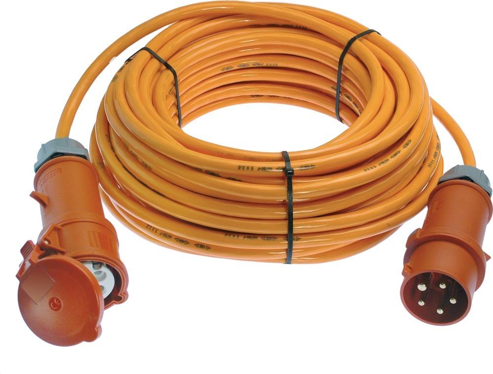 Câble rall. CEE 32A,10m H 07BQ-F5G4,400V