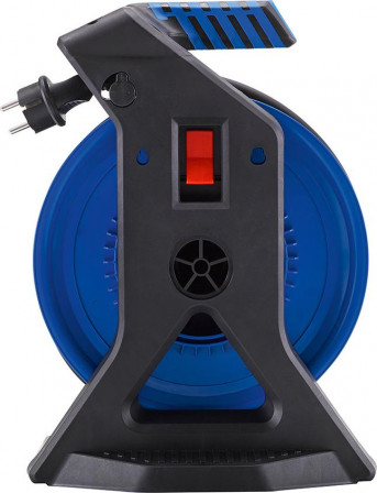 Touret entièrement en plastique 30 m prise de type E H07RN-F 3G2,5