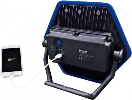 Lampe de travail 50 W avec batterie 1100-4300 Lumen 