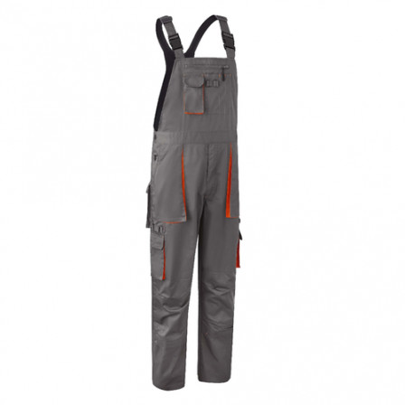 Salopette PADDOCK II Grey-Orange 6XL