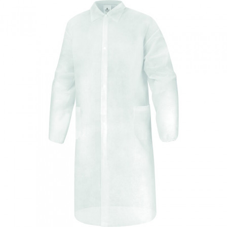 BLOUSE POLYPROLENE BLANC L