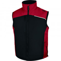 GILET FIDJI3 NOIR/ROUGE 3XL
