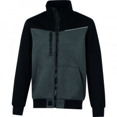 VESTE SWEAT SWABI GRIS 3XL