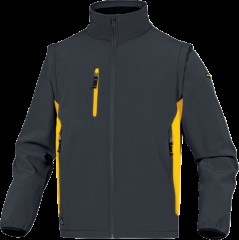 VESTE MYSEN GRIS/JAUNE 3XL