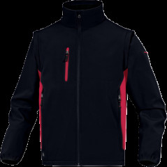 VESTE MYSEN NOIR/ROUGE 3XL