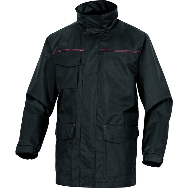 PARKA SLIGO NOIR/ROUGE L