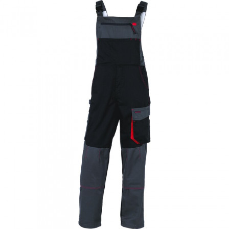 SALOPETTE D-MACH NOIR/ROUGE M