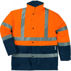 PARKA STRADA 2 ORANGE/BLEU 3XL