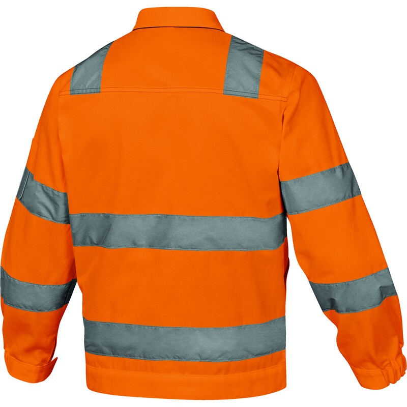 VESTE M2VHV OR FLUO/GRIS L