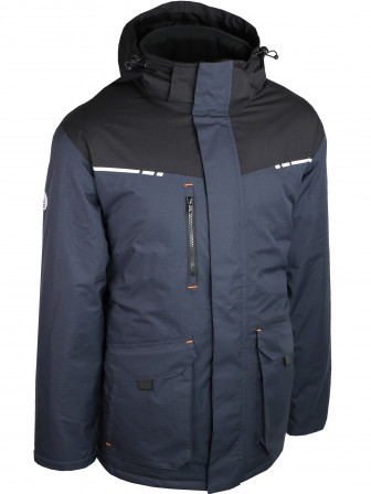 PARKA RIPSTOP MARINE/NOIR 4XL