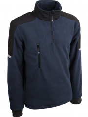 PULL POLAIRE BLEU TAILLE 2XL
