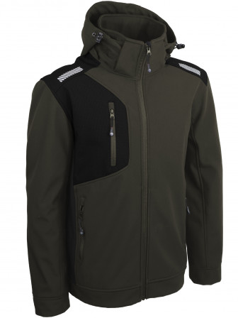 VESTE SOFTSHELL BRONZE 2XL