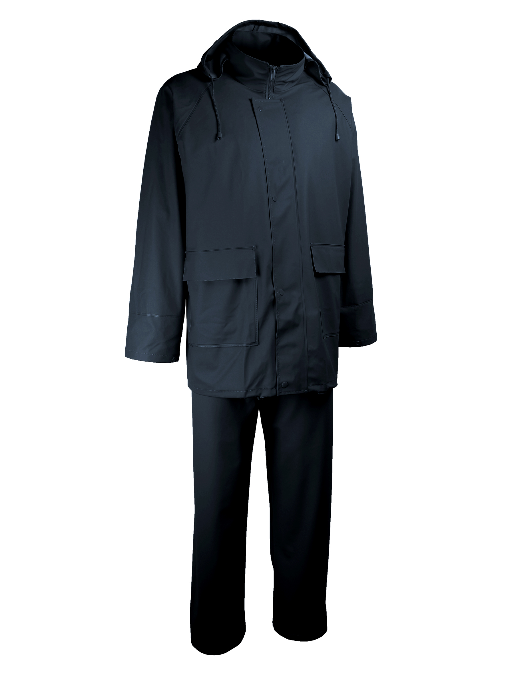ENSEMBLE PLUIE PU MARINE XXXL
