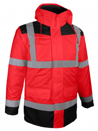 PARKA 4X1 HV ROUGE 3XL
