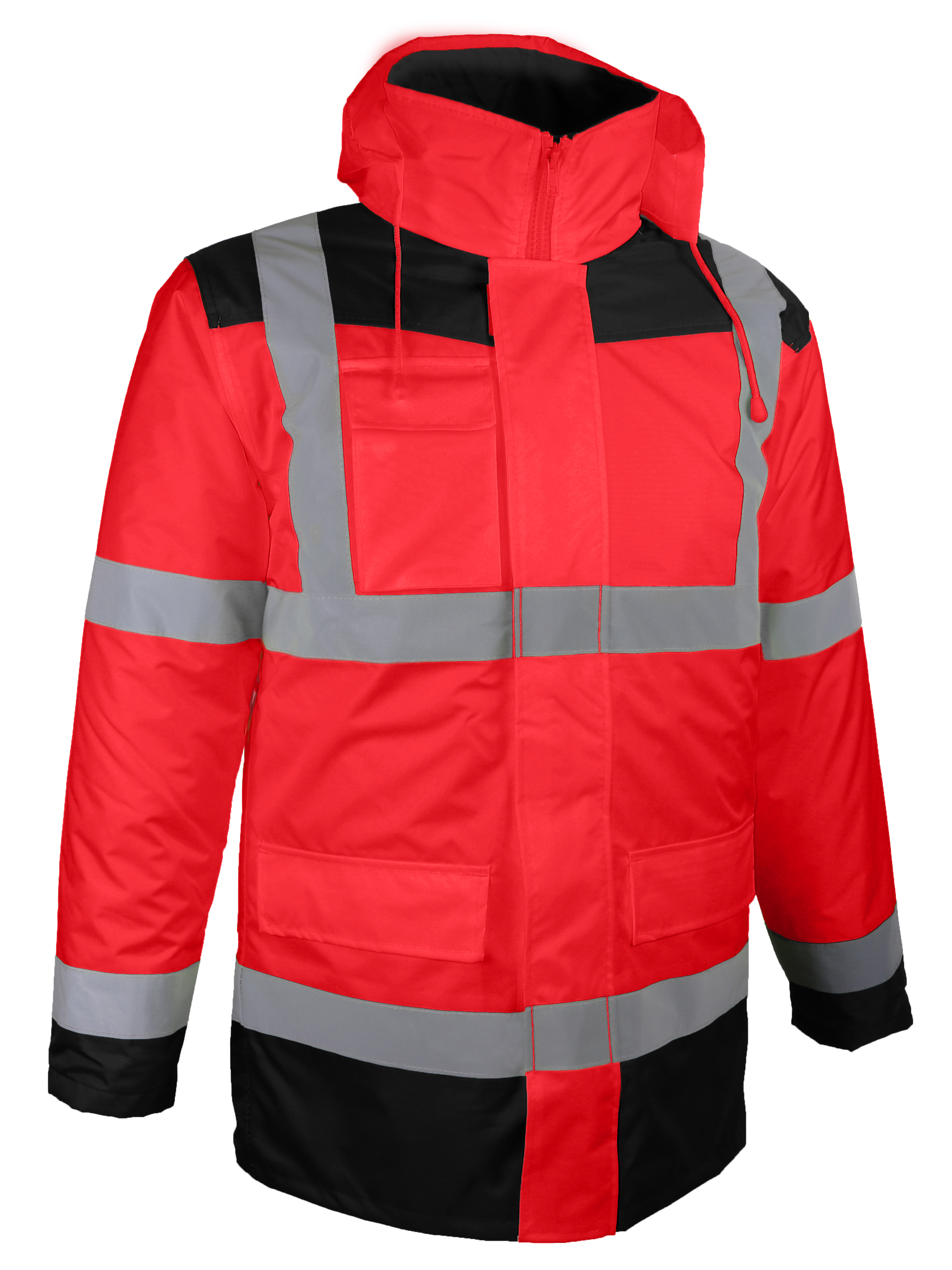 PARKA 4X1 HV ROUGE 3XL