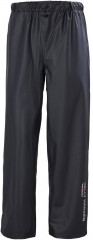 Pantalon imperméable enPU élastique taille Lbleu marine
