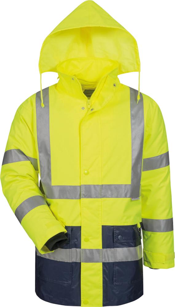 Parka haute visibilité taille S jaune/bleue