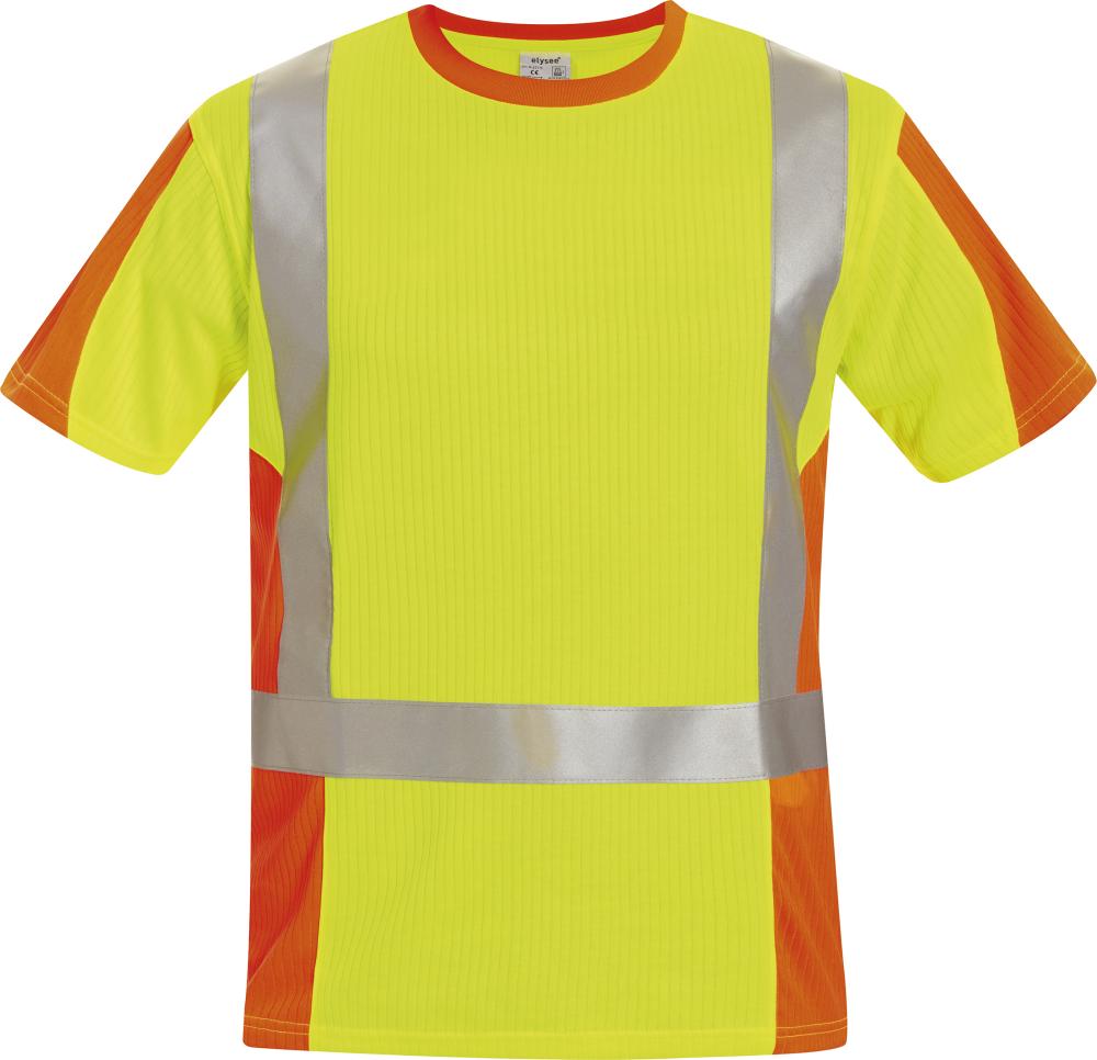 T-shirt haute visibilitéUtrecht, T. 2XL, jaune/orange
