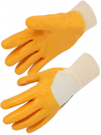 GANT NITRILE JAUNE ENDUIT,T7