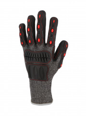 GANTS HDPE ENDUIT NITRILE REN CAV 8