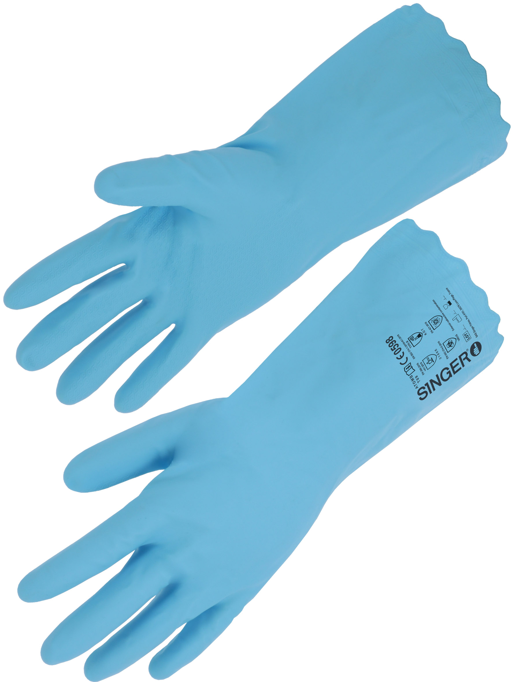 GANT PVC BLEU FLOQUE T11