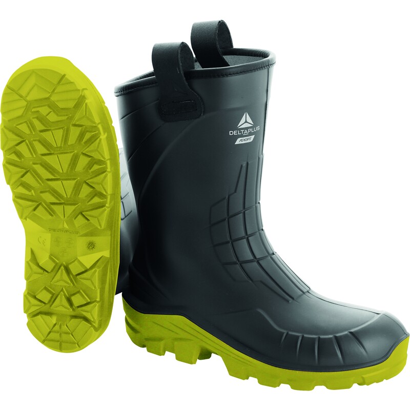 DEMI BOTTE PU AEROTECH GRIS 36