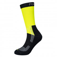 chaussettes légères haute-visibilité jaune, 39-43