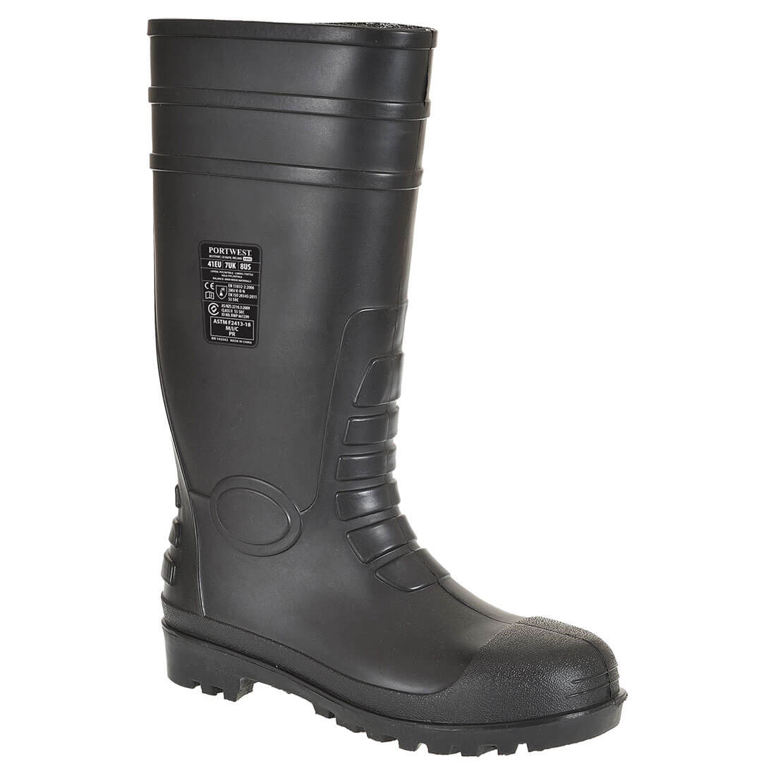 bottes de sécurité wellington s5 noir, 38