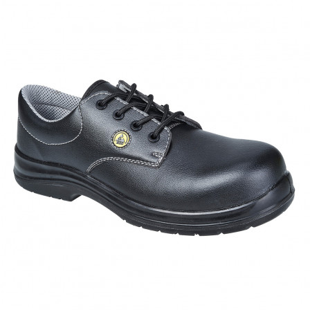 chaussure de sécurité à lacets composite esd s2 noir, 42