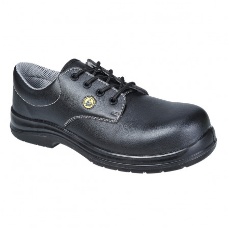 chaussure de sécurité à lacets composite esd s2 noir, 46