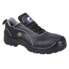 chaussure cuir de sécurité composite esd s1 noir, 45