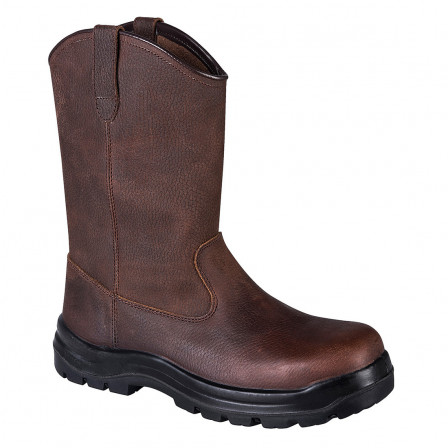 chaussures montantes portwest compositelite rigger indiana s3 marron, 43