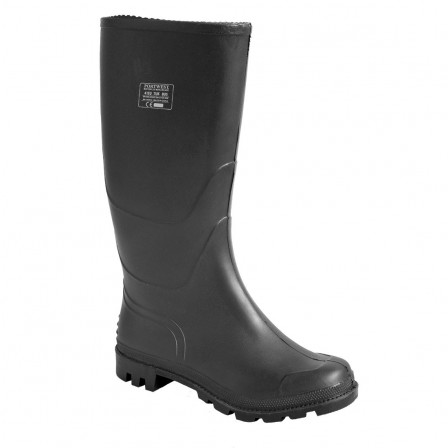 botte pvc wellington 04 noir, 46