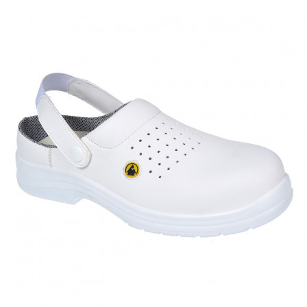 sabot de sécurité ventilé composite esd sb ae blanc, 37