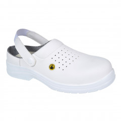 sabot de sécurité ventilé composite esd sb ae blanc, 41