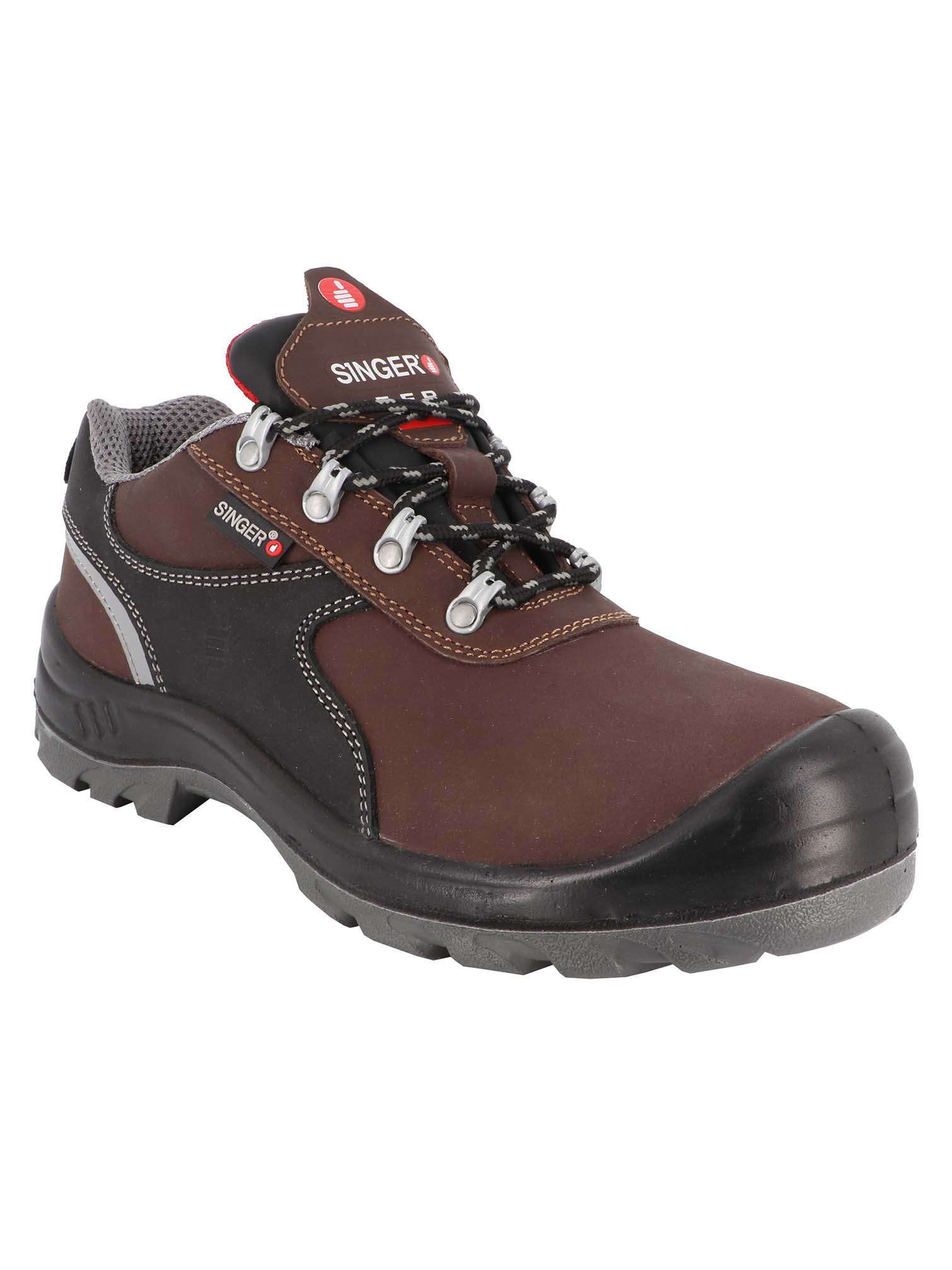 CHAUSSURE BAS FLEUR MARRON S3 45