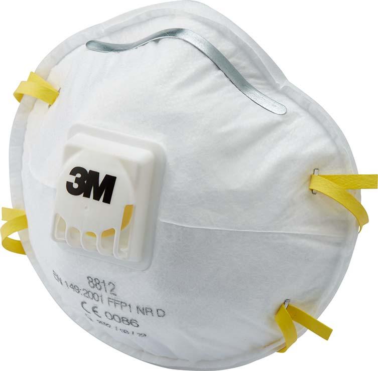 Masque anti-poussière 8812 FFP1