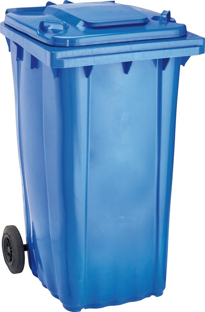 Grande poubelle WAVE 240- L plas. bleu