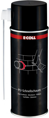 Mousse de polyurethane rapide 500 ml, sans FCKW 