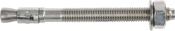 Boulon d'ancrage FBN II 10/10 A4