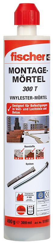 Mortier de mont.  300 T