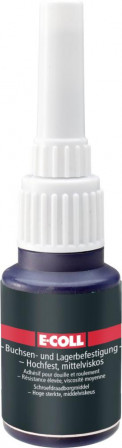Colle pour douilles et paliers très résistante-viscosité moyennne, 10 g 